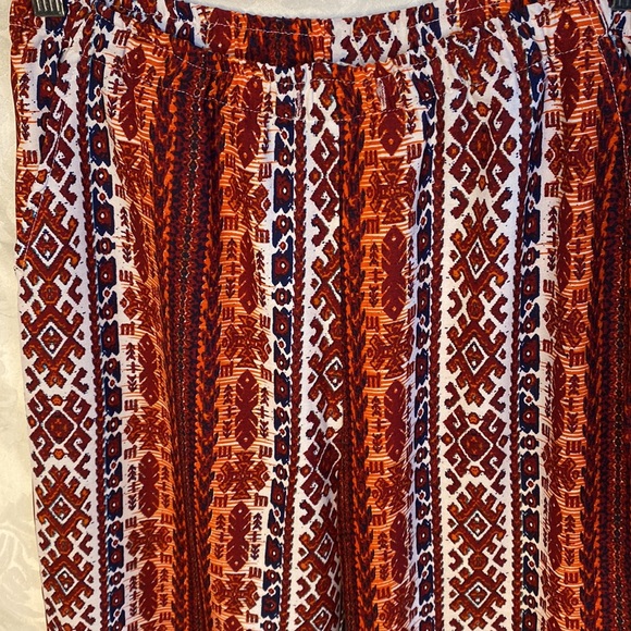 Japna small tribal striped orange red white - Picture 2 of 6